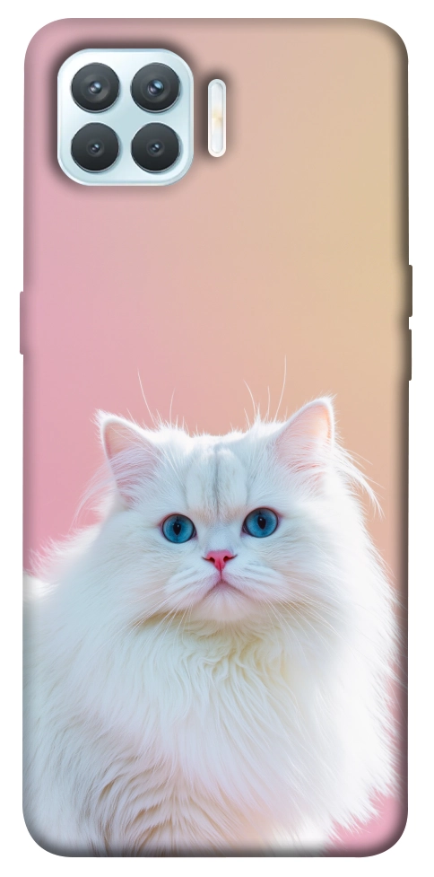 Чехол Pastel kitty для Oppo F17 Pro
