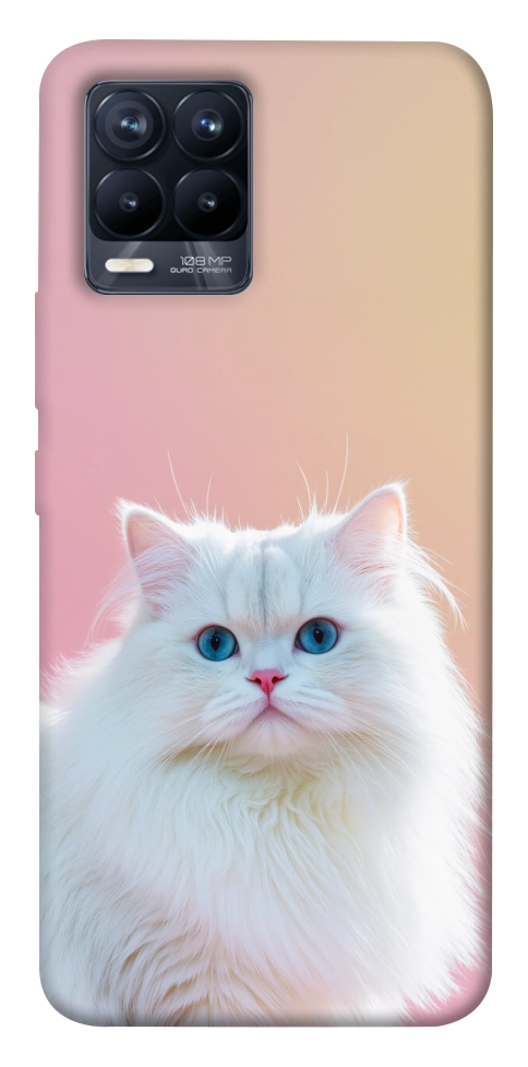Чехол Pastel kitty для Realme 8 Pro