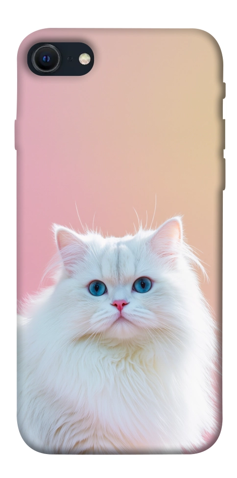 Чохол Pastel kitty для iPhone SE (2022)