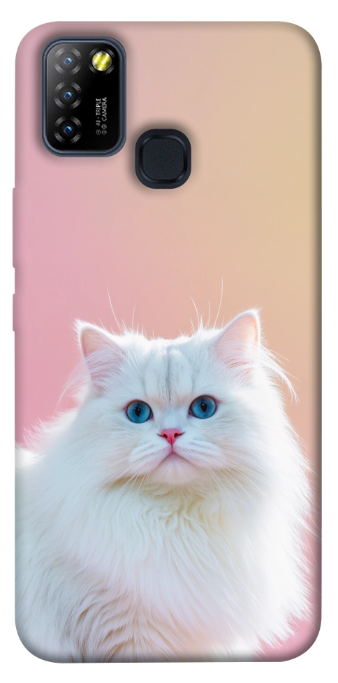 Чехол Pastel kitty для Infinix Hot 10 Lite
