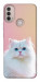 Чохол Pastel kitty для Motorola Moto E40