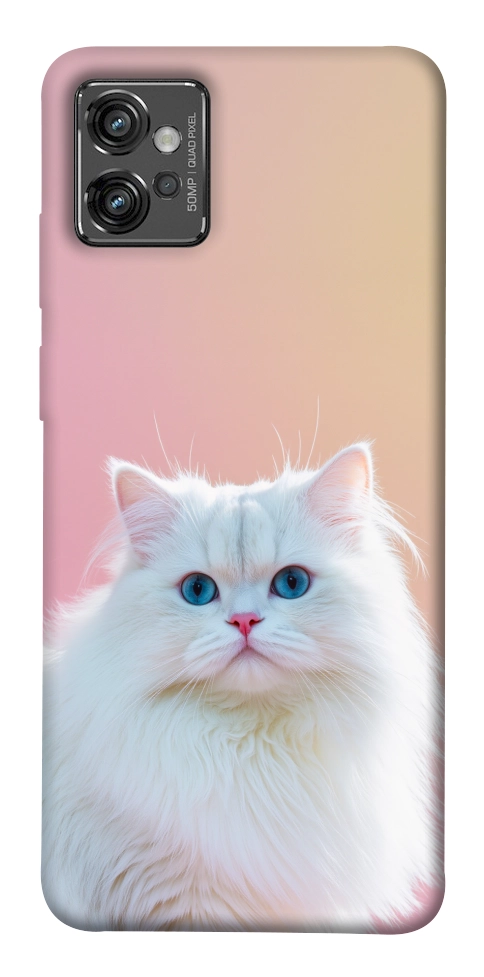 Чохол Pastel kitty для Motorola Moto G32