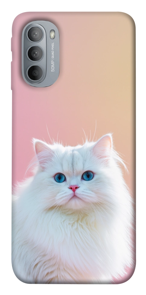 Чохол Pastel kitty для Motorola Moto G31