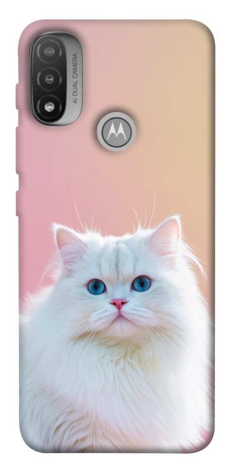 Чехол Pastel kitty для Motorola Moto E20