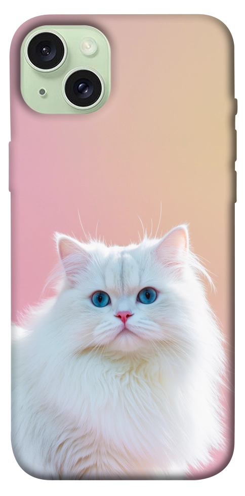 Чехол Pastel kitty для iPhone 15 Plus