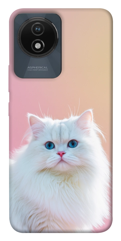 Чехол Pastel kitty для Vivo Y02