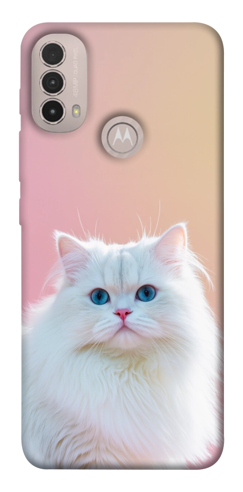 Чехол Pastel kitty для Motorola Moto E30