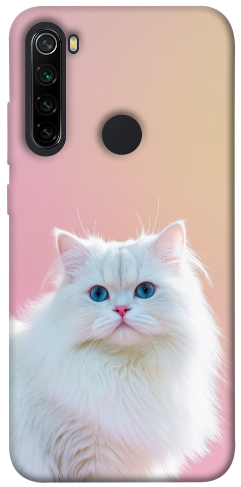 Чохол Pastel kitty для Xiaomi Redmi Note 8 2021