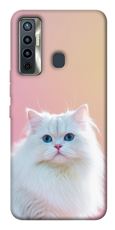 Чохол Pastel kitty для TECNO Camon 17