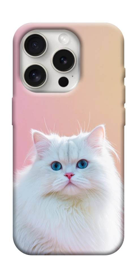 Чохол Pastel kitty для iPhone 16 Pro Max