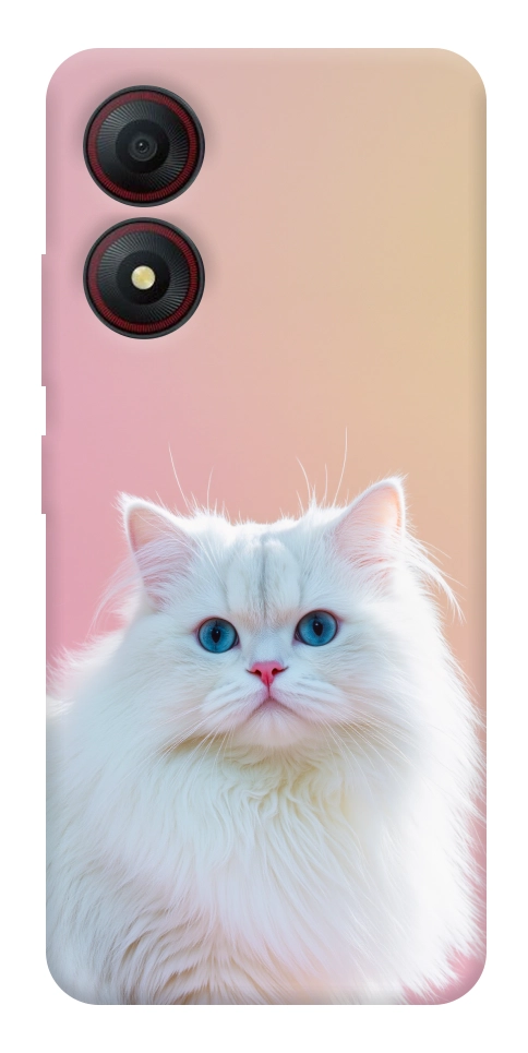 Чехол Pastel kitty для ZTE Blade A34 4G