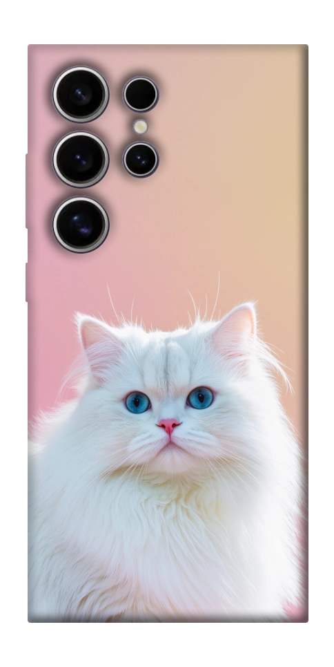 Чохол Pastel kitty для Galaxy S25 Ultra