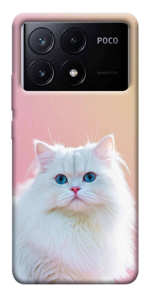 Чехол Pastel kitty для Xiaomi Poco X6 Pro