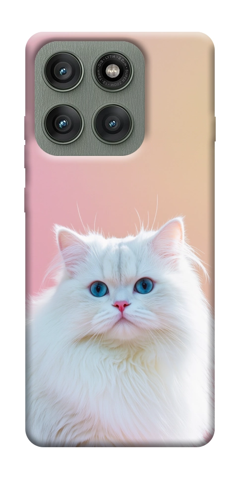 Чехол Pastel kitty для Motorola Edge 60 Pro