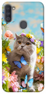 Чохол Spring cat для Galaxy A11 (2020)