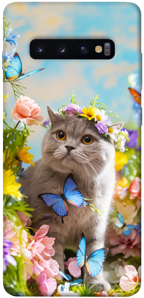 Чехол Spring cat для Galaxy S10 Plus (2019)