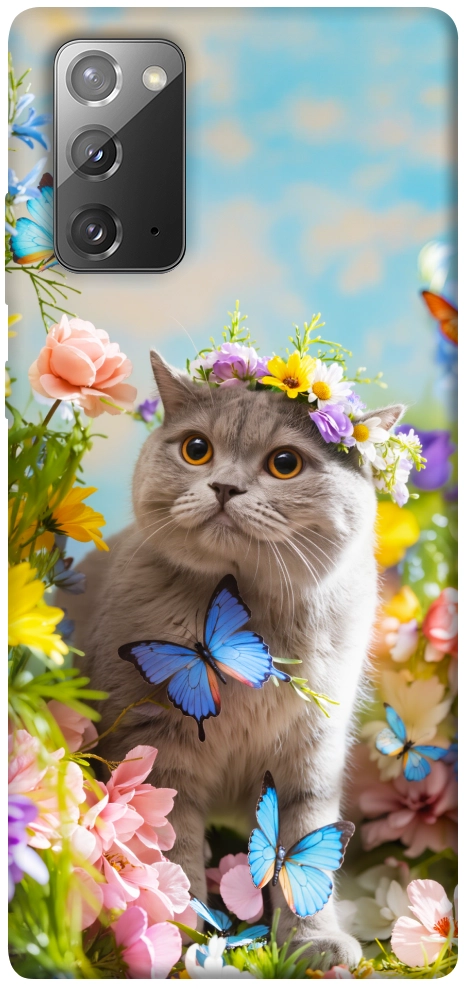 Чохол Spring cat для Galaxy Note 20