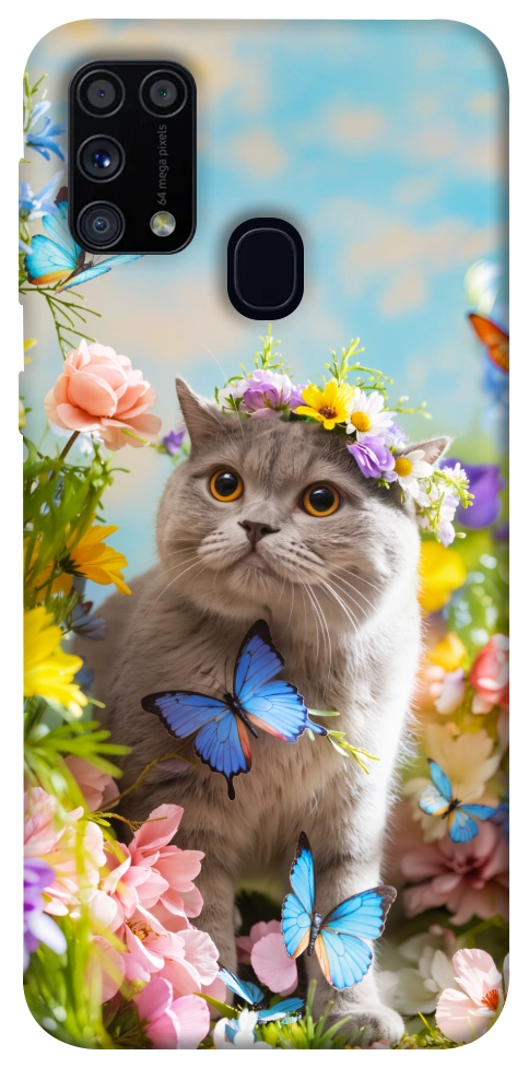 Чехол Spring cat для Galaxy M31 (2020)