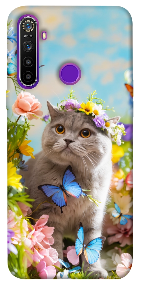 Чехол Spring cat для Realme 5