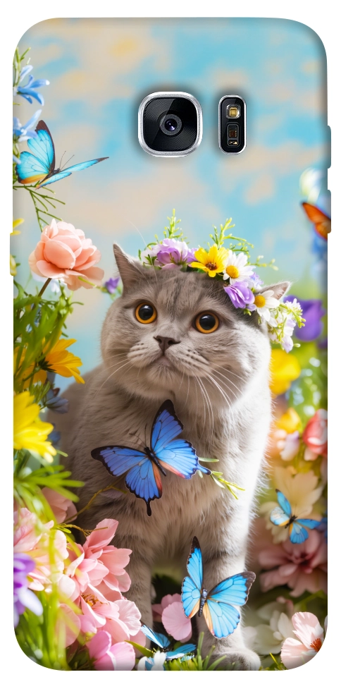Чехол Spring cat для Galaxy S7 Edge