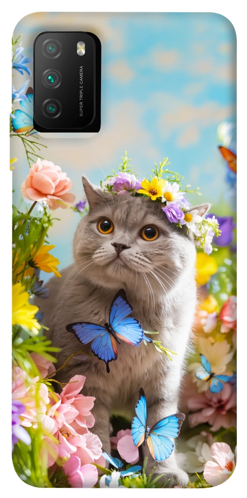 Чохол Spring cat для Xiaomi Poco M3