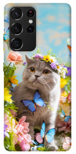 Чехол Spring cat для Galaxy S21 Ultra
