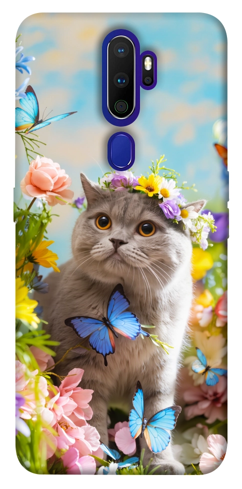 Чехол Spring cat для Oppo A9 (2020)