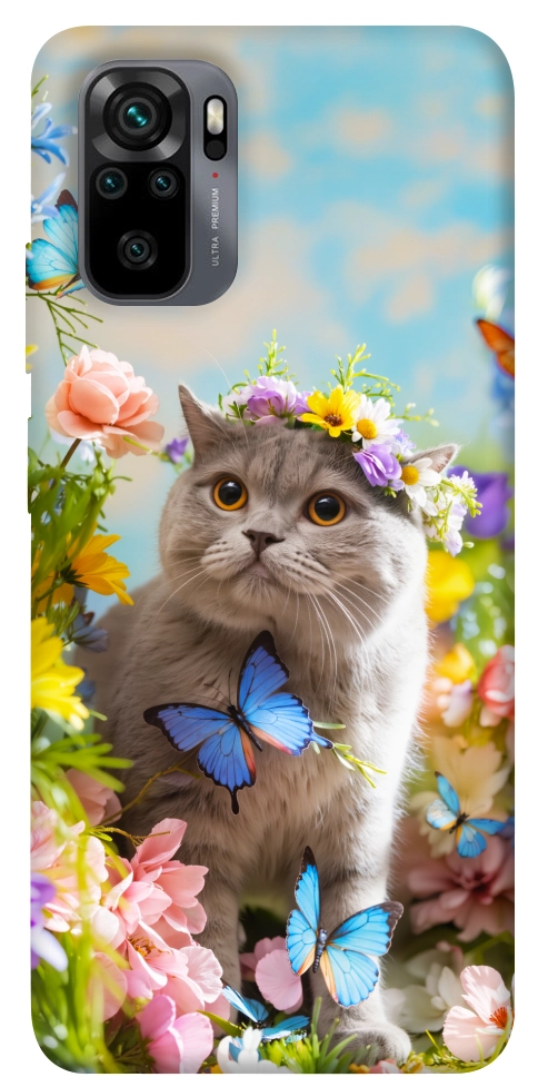 Чохол Spring cat для Xiaomi Redmi Note 10