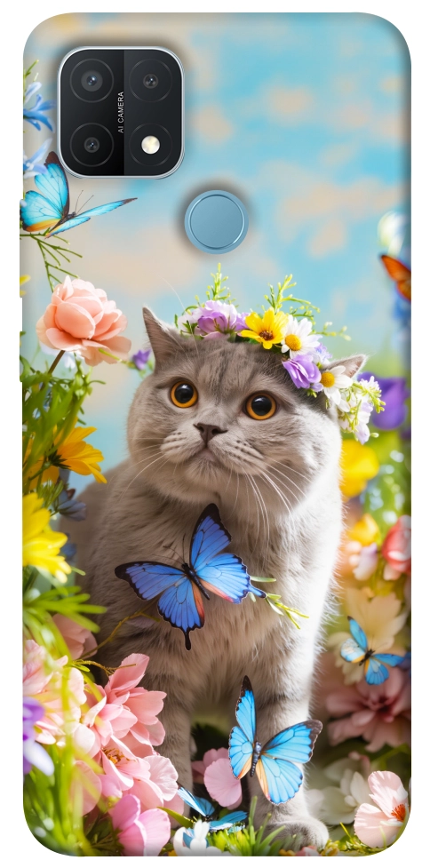 Чехол Spring cat для Oppo A15