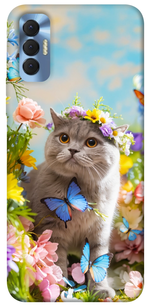 Чохол Spring cat для TECNO Spark 8P