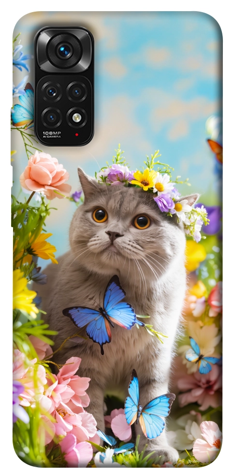 Чехол Spring cat для Xiaomi Redmi Note 11 (Global)
