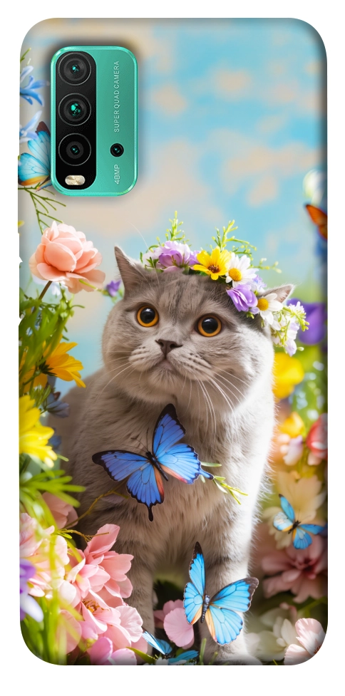 Чехол Spring cat для Xiaomi Redmi Note 9 4G