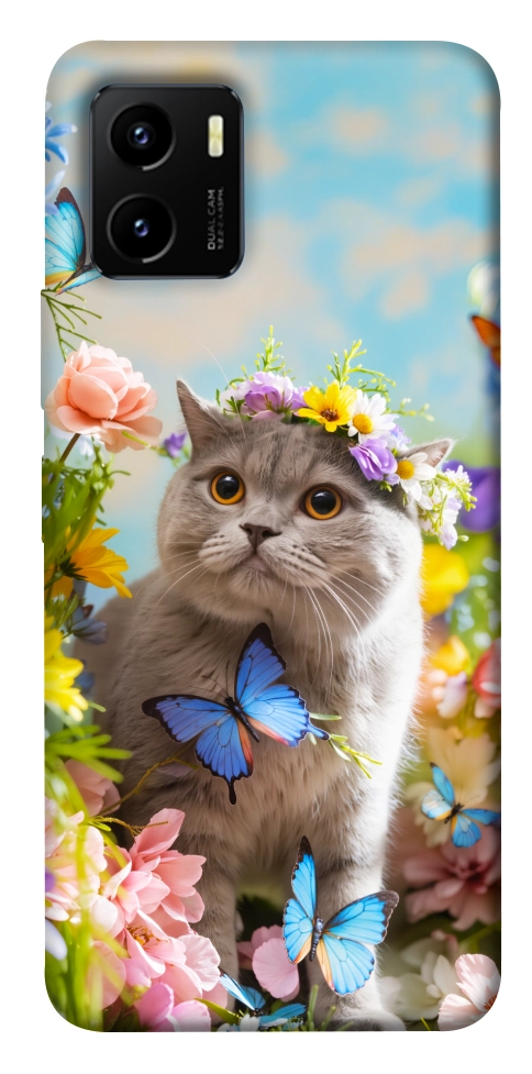 Чехол Spring cat для Vivo Y15s