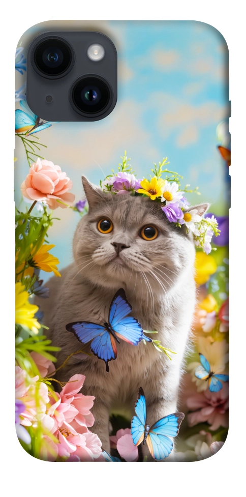 Чохол Spring cat для iPhone 14