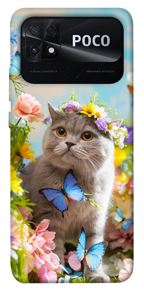 Чехол Spring cat для Xiaomi Poco C40