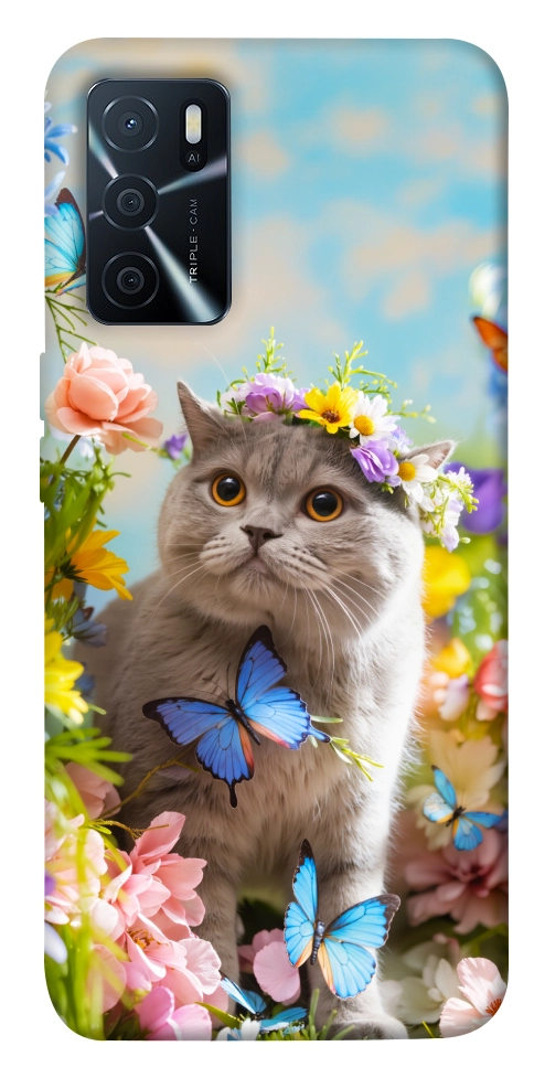 Чехол Spring cat для Oppo A16