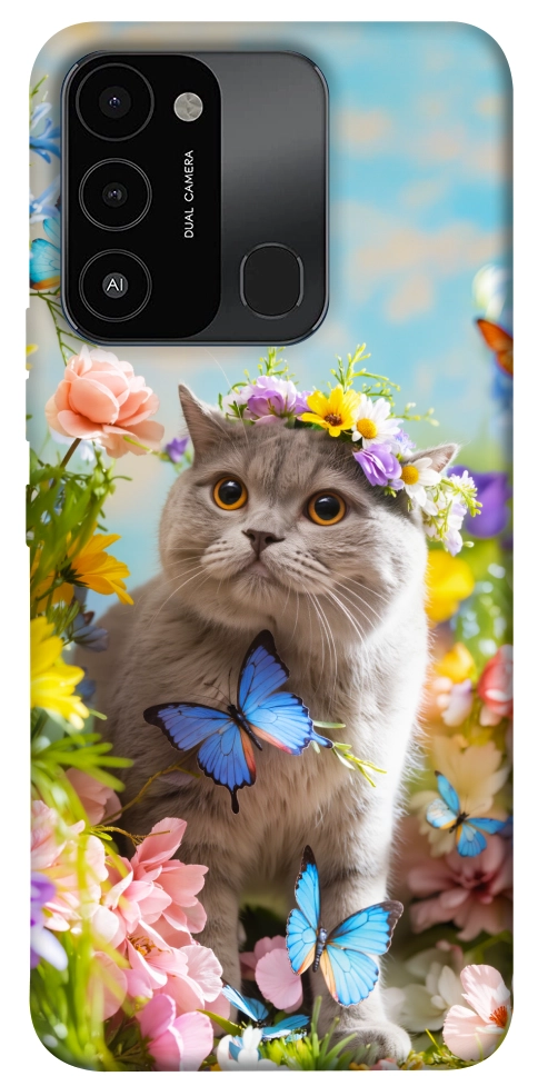Чохол Spring cat для TECNO Spark 8C