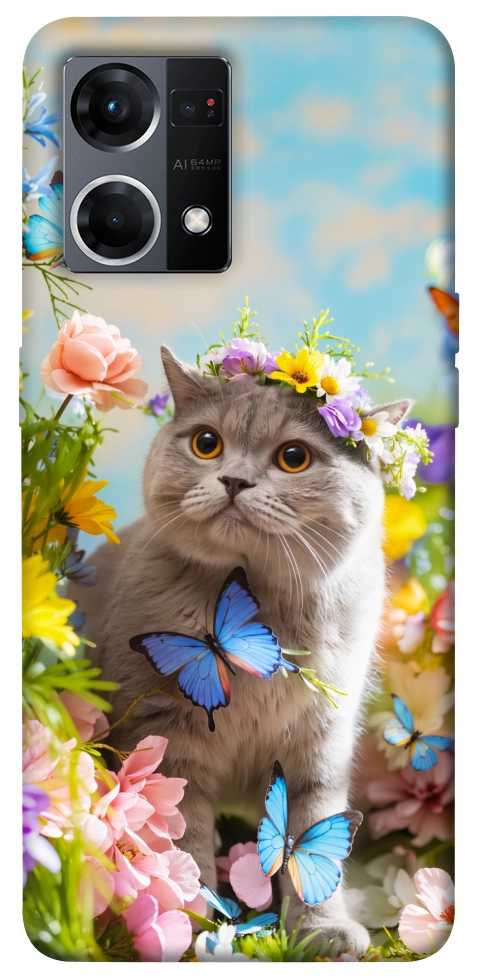 Чехол Spring cat для Oppo Reno 7 4G