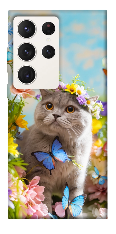 Чехол Spring cat для Galaxy S23 Ultra