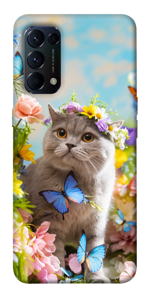 Чехол Spring cat для Oppo Reno 5 4G