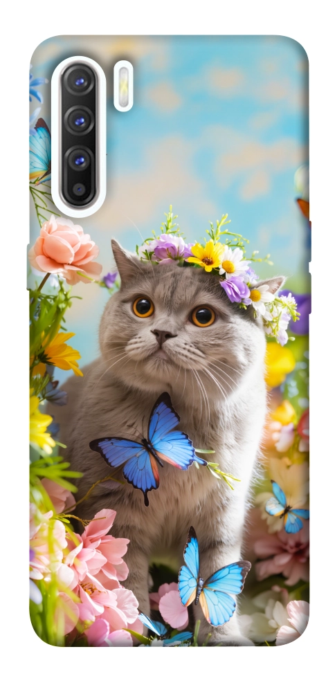 Чехол Spring cat для Oppo Reno 3