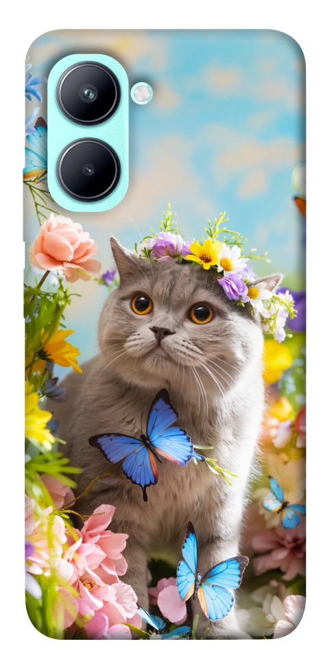 Чехол Spring cat для Realme C33
