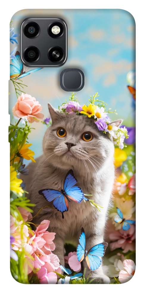 Чохол Spring cat для Infinix Smart 6