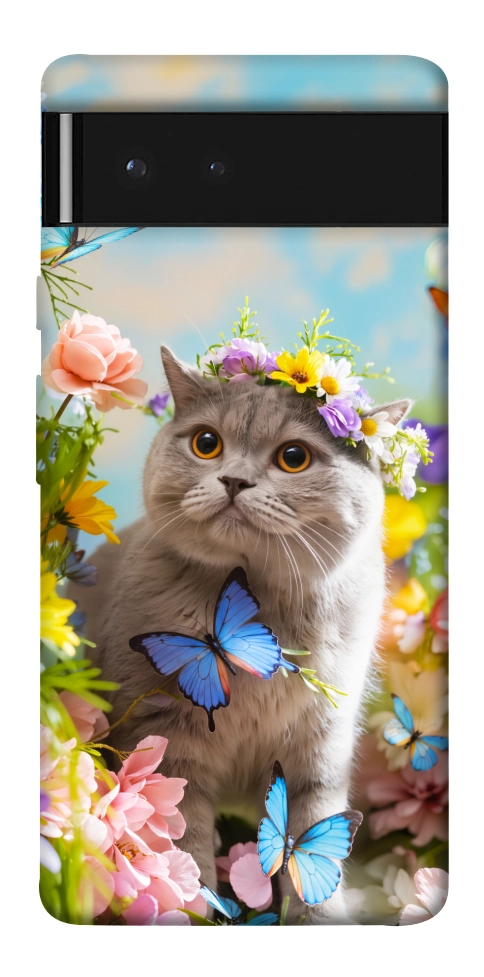 Чохол Spring cat для Google Pixel 6
