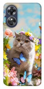 Чехол Spring cat для Oppo A17