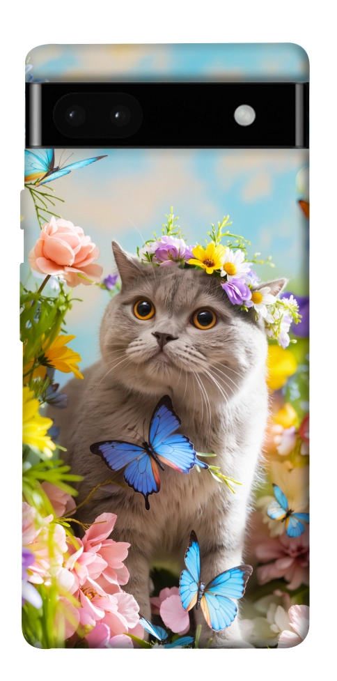 Чехол Spring cat для Google Pixel 6A