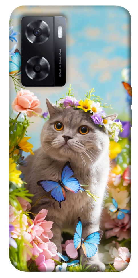 Чехол Spring cat для Oppo A77s