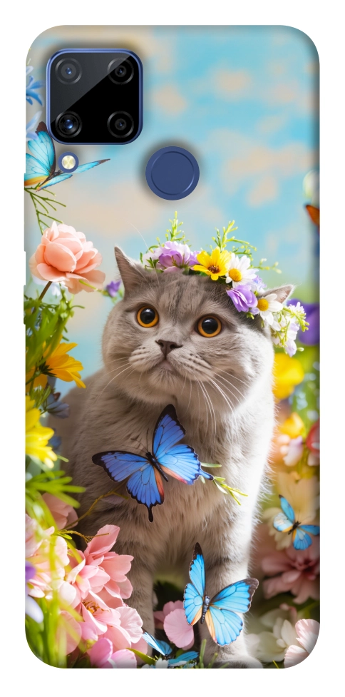 Чехол Spring cat для Realme C15