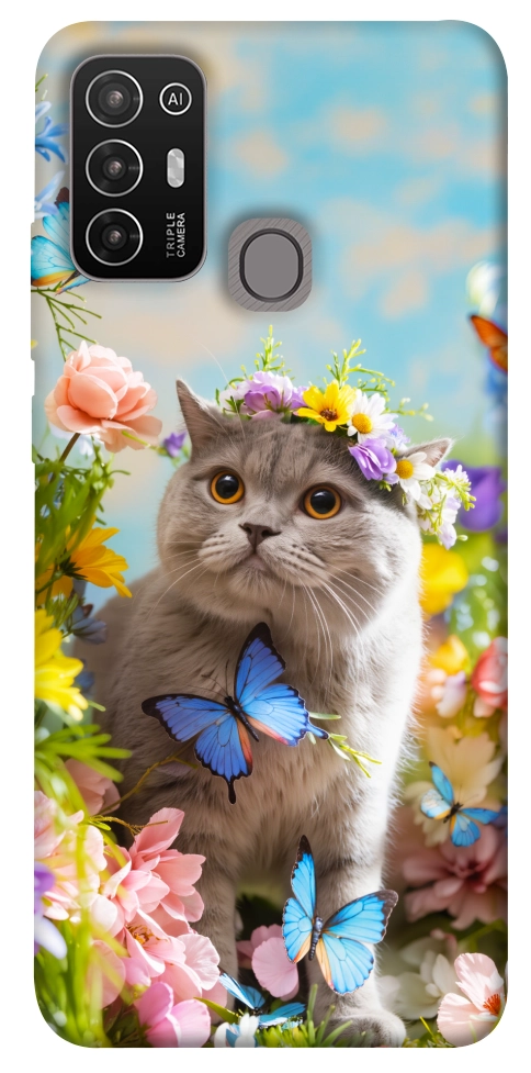 Чехол Spring cat для ZTE Blade A52