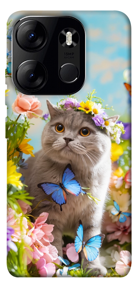 Чехол Spring cat для Tecno Spark Go 2023